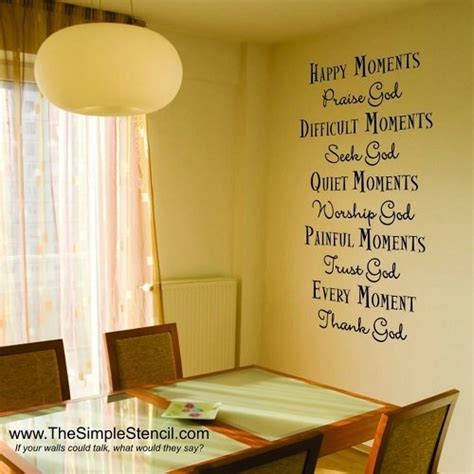 Bible Verse Wall Decal Ideas | Christian Scripture Wall Decals