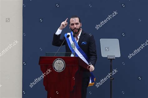 Nayib Bukele Offers His First Speech Editorial Stock Photo - Stock ...