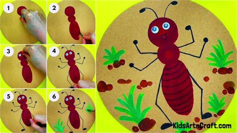 ant draw Archives - Kids Art & Craft