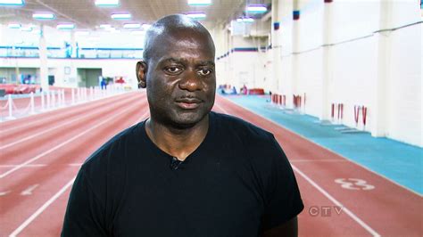 Ben Johnson runs first race in more than 20 years as crowd cheers | CTV News