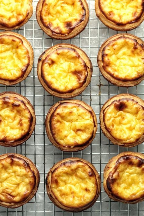 Portuguese Custard Tarts - MyLoveOfBaking