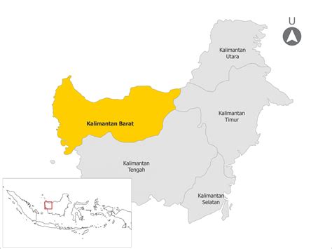 Gambar Peta Kalimantan Tengah