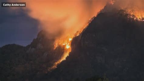 wbir.com | Photographer's time-lapse reveals North Carolina wildfire ...