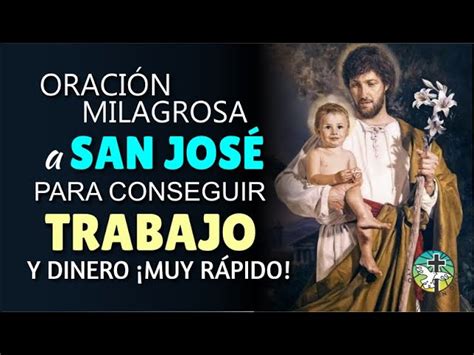 Milagrosa oración a San José ¡Rápido! para conseguir un trabajo. | Oraciones Divinas