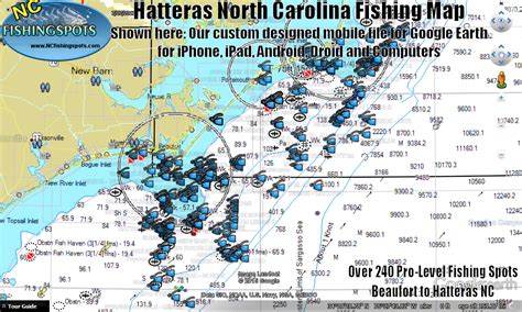 North Carolina Fishing Spots | GPS Coordinates for Inshore, Offshore Fishing