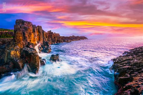 Bombo Headland Quarry Sunrise | Wall Art Prints | By Allan Chan