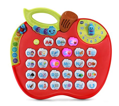 VTech ABC Learning Apple Interactive Alphabet and Phonics Toy for ...