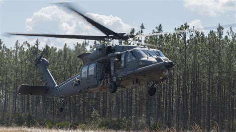 Air Force HH-60W Jolly Green II completes first search-and-rescue mission