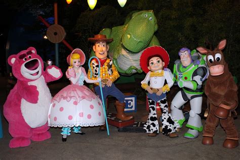 several toy characters are posed for a photo