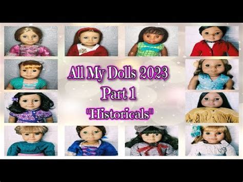 All My American Girl Dolls 2023 - Historicals | Totally Dolls : r ...