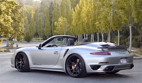 Porsche 991.1 Turbo S Cabriolet on HRE P101 – Wheels Boutique