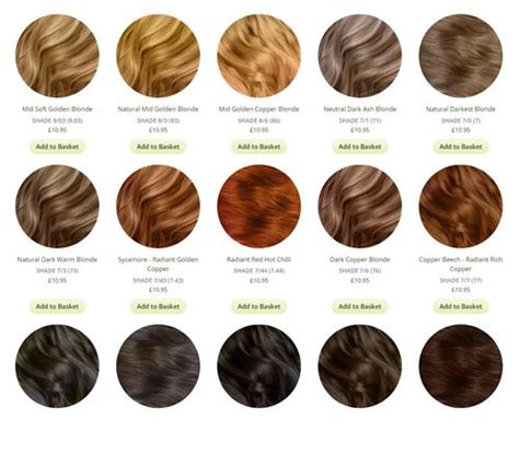 Pretty Natural Hair Colors