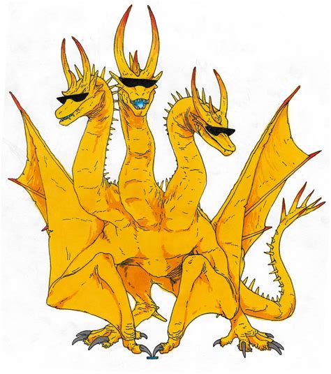 the cool ghidorah by r-heinart on DeviantArt