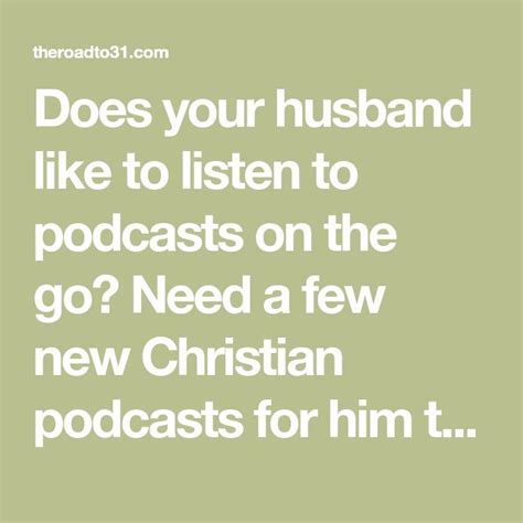 Top Podcast Picks for Christian Men | Christian podcasts, Podcasts, Top ...