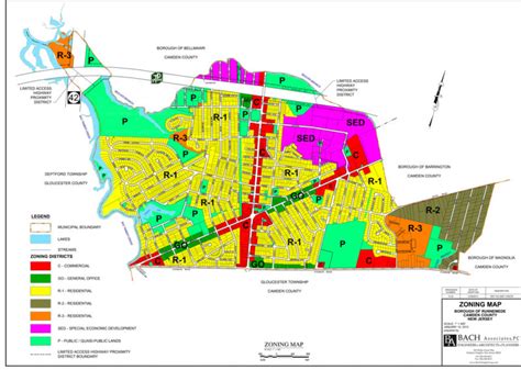 Zoning And Tax Maps Runnemede NJ - CountiesMap.com