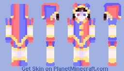 Pomni - TADC Minecraft Skin