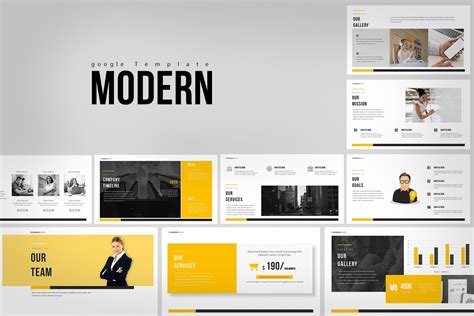 Modern Templates Google Slides #145063 - TemplateMonster