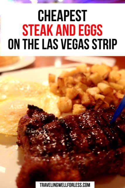 Ellis Island Steak and Eggs: Cheapest Steak and Eggs on the Las Vegas Strip