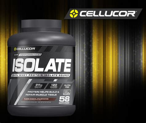 CELLUCOR ISOLATE WHEY PROTEIN ( 4lbs, 58 Servings)