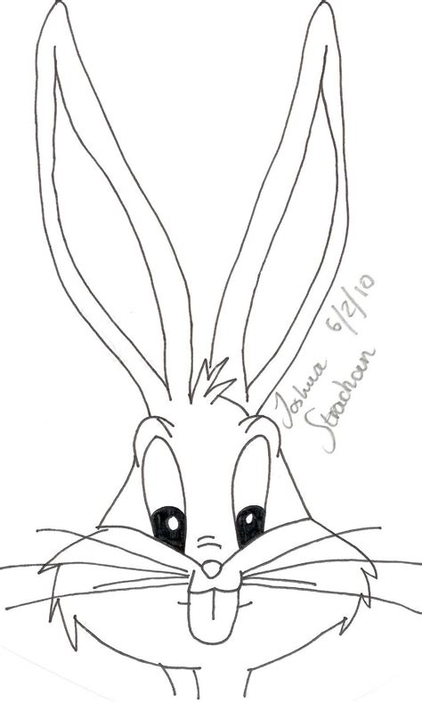 A Drawing Of Bugs Bunny by Strachanie on DeviantArt