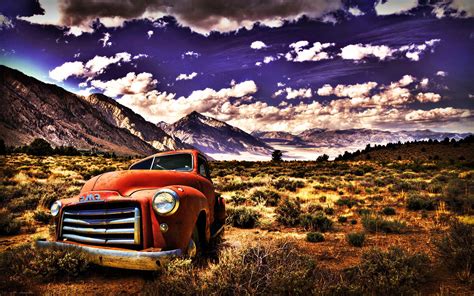 HDR Vintage Truck Wallpapers HD / Desktop and Mobile Backgrounds