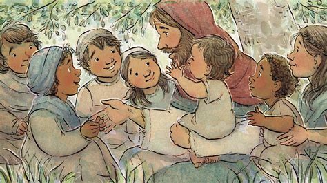 Jesús bendice a los niños | Historias del Nuevo Testamento