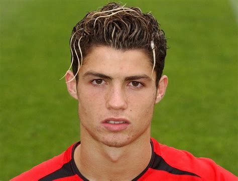 2. Cristiano Ronaldo (Portugal), 2003 | www.dribblingman.com Cristiano Ronaldo Hairstyle ...