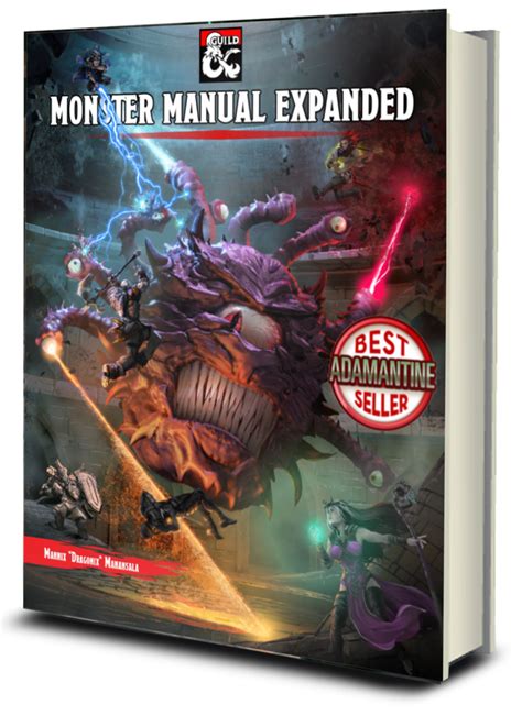 Monster Manual Expanded (5E) - Dungeon Masters Guild | Dungeon Masters Guild