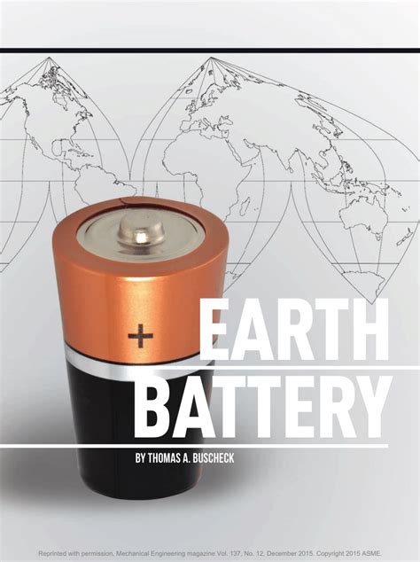 (PDF) Earth Battery