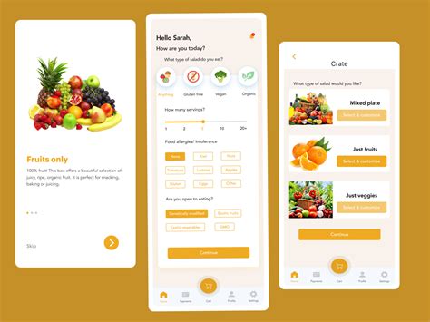 Farm Goodies fruit salad store by Seun Olutayo on Dribbble