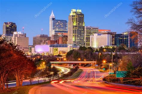 Raleigh North Carolina Skyline Stock Photo by ©sepavone 70465353