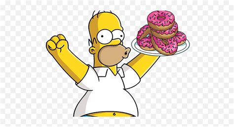 Homer Simpson Rosquinha Png 4 Image - Homer Simpson Donuts,Homer Png - free transparent png ...