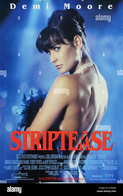 Striptease - Original Movie Poster Stock Photo - Alamy