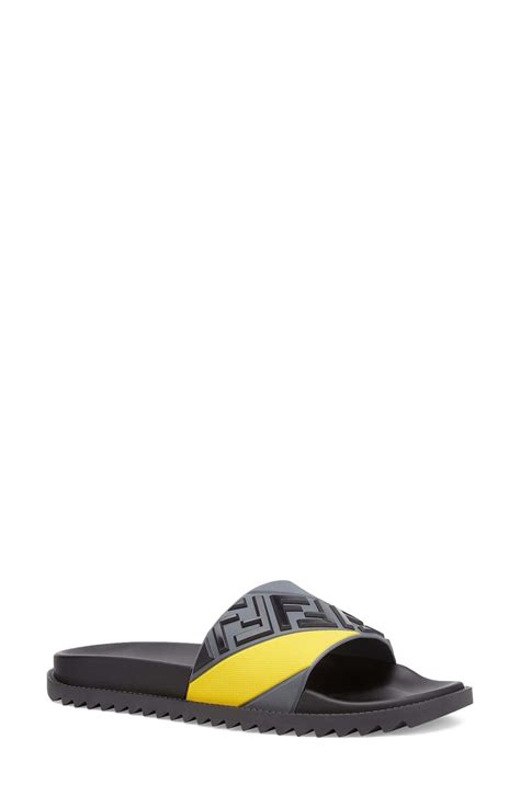 Fendi Men's Logo Sport Slide | Editorialist