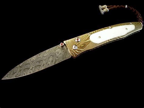 William Henry Gentac Mokume Damascus Knife B30-MWH-S NIB | St Croix Blades