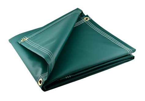 Medium Duty Green Vinyl Tarps - 10 oz | Tarps & Tie-Downs