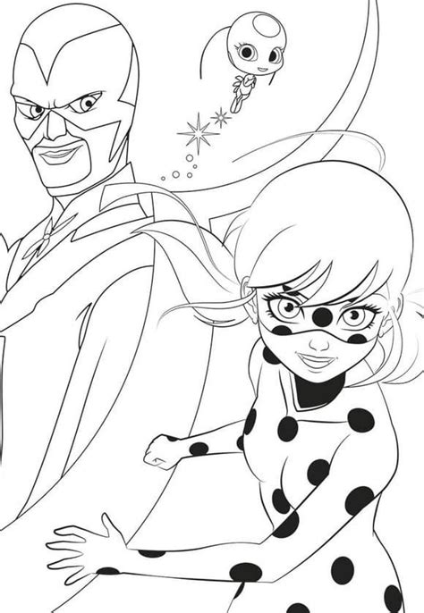 Ladybug and Cat Noir coloring pages. 140 printable Coloring pages ...