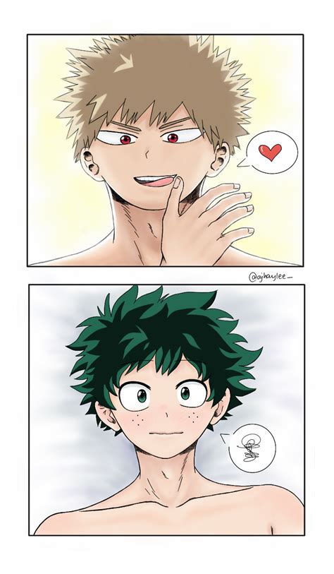 BakuDeku fanart Ajhay Lee - Illustrations ART street