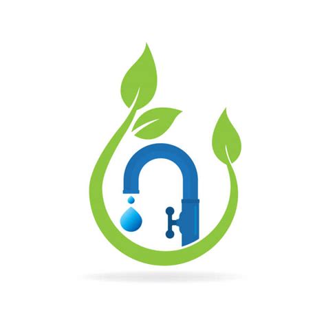 Save Water Logo stock vectors - iStock