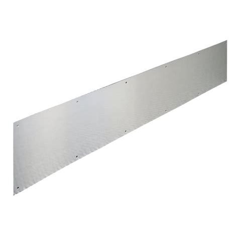 8 X 34 In Stainless Steel Door Kick Plate (Stainless Steel) | HD Supply