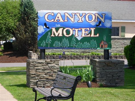 Canyon Motel- Wellsboro, PA Hotels- Tourist Class Hotels in Wellsboro- GDS Reservation Codes ...