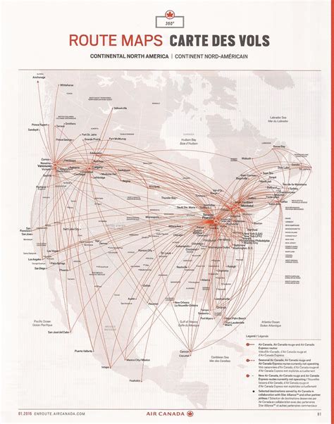 Air Canada Route Map – Get Map Update