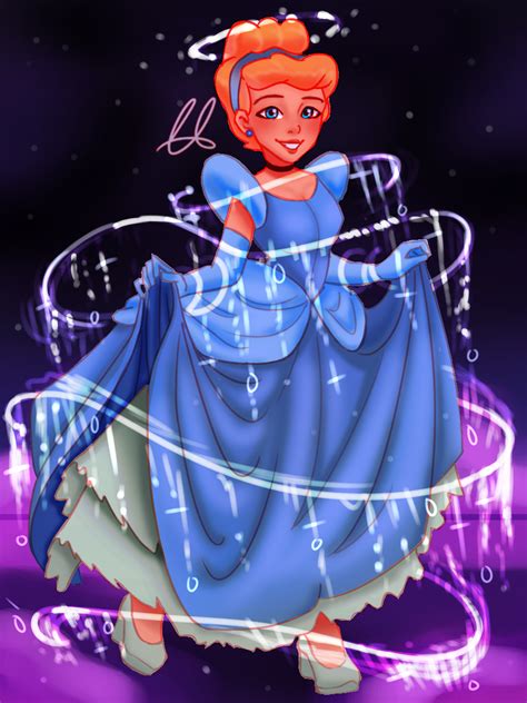 Cinderella-Painting: By Little_Spacy LittleSpacy - Illustrations ART street