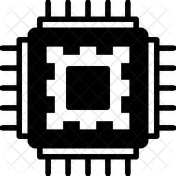 Semiconductor Icon - Download in Glyph Style