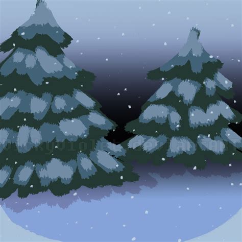 Snowdin Forest by VickyViolet on DeviantArt