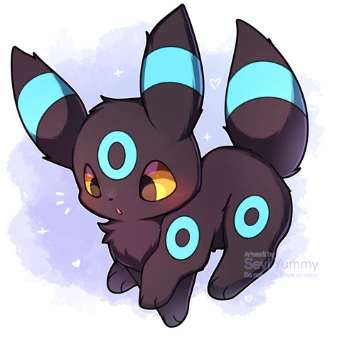 Exploring the adorable features of cute pokemon umbreon