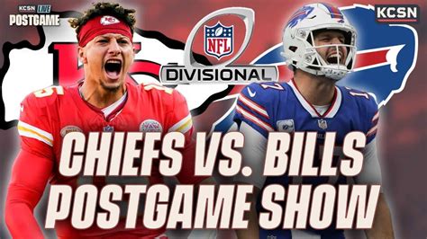 Chiefs vs. Bills LIVE AFC Divisional Postgame Show | Chiefs News ...