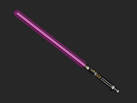 Mace Windu's Lightsaber by Jared Wagner on Dribbble