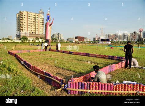 Effigy of Ravana, Dussehra Festival, Surat, Gujarat, India, Asia Stock ...