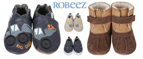 Robeez Baby Boy Soft Soles Shoes